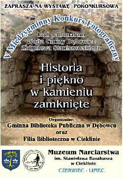 Wystawa pokonkursowa - „Historia i piękno w kamieniu zamknięte” Wystawa pokonkursowa - „Historia i piękno w kamieniu zamknięte”